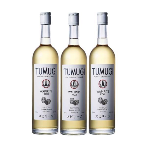 TUMUGI(つむぎ) NEW OAK CASK STORAGE 43度 750ml×3本 三和酒類...
