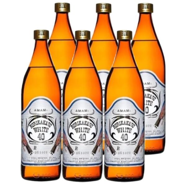 ルリカケス ホワイト 40度 900ml×6本 ジャパニーズラム酒 高岡醸造※北海道・東北エリアは別...