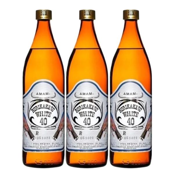 ルリカケス ホワイト 40度 900ml×3本 ジャパニーズラム酒 高岡醸造※北海道・東北エリアは別...