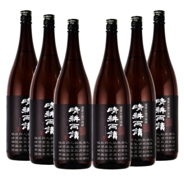 晴耕雨読 黒麹 (せいこううどく)25度 1800ml×6本 芋焼酎 佐多宗二商店※北海道・東北エリ...