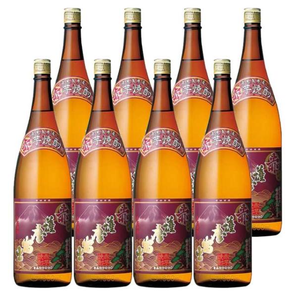 赤薩摩富士 25度 1800ml×8本 芋焼酎 濱田酒造※北海道・東北エリアは別途運賃が1000円発...