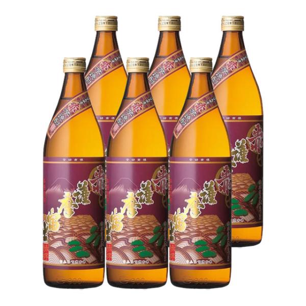 赤薩摩富士 25度 900ml×6本 芋焼酎 濱田酒造※北海道・東北エリアは別途運賃が1000円発生...