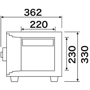 ダイヤセーフ Diamond Safe 耐火金...の詳細画像3