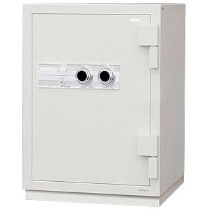 日本アイ・エス・ケイ 防盗金庫 2時間耐火 100万変換ダイヤル×2個＋リバーシブル錠 STR52-RX30