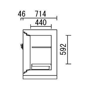 日本アイ・エス・ケイ 防盗金庫 2時間耐火 1...の詳細画像4