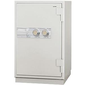 日本アイ・エス・ケイ 防盗金庫 2時間耐火 100万変換ダイヤル×2個＋電子ロック錠 STR52-L30