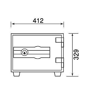 ダイヤセーフ Diamond Safe 耐火金...の詳細画像1