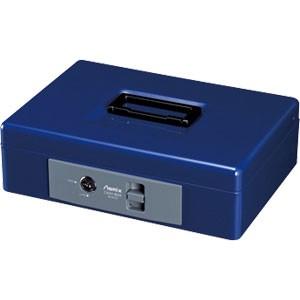 Asmix アスミックス 手提げ金庫 A5 シリンダー錠 紙幣/硬貨一体型トレー MCB250