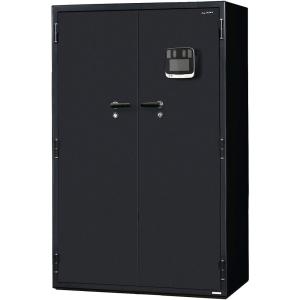 日本アイ・エス・ケイ 2時間耐火・耐破壊金庫 虹彩・顔認証＋ICカード認証 両開き KCX35-2i