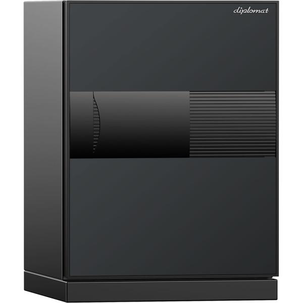 diplomat 90分耐火金庫 指紋認証＋タッチパネル式テンキー NEXT PLUS グレイ/グレ...