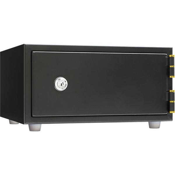 日本アイ・エス・ケイ 1時間耐火金庫 リバーシブル錠 おしゃれ金庫＋ プラス ブラック CPS-30...