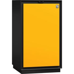 ディプロマット 耐火金庫 PALLADIUM タッチパネル＆指紋認証 警報器付 ハニーイエロー PLD7000HY