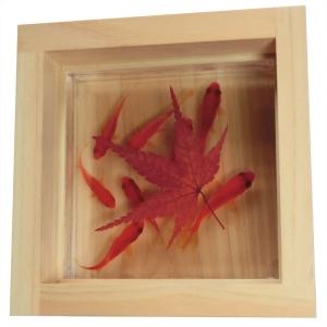 金魚アート 樹脂金魚 咲 紅葉 紅 手作り ハ...の詳細画像1