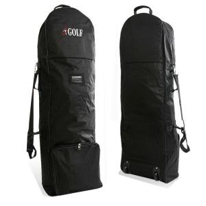 新品【bagjack GOLF】バッグジャック　ゴルフ　トラベルカバー　キャリー バックジャック ゴルフ】キャリー付きハード・トラベル・カバー