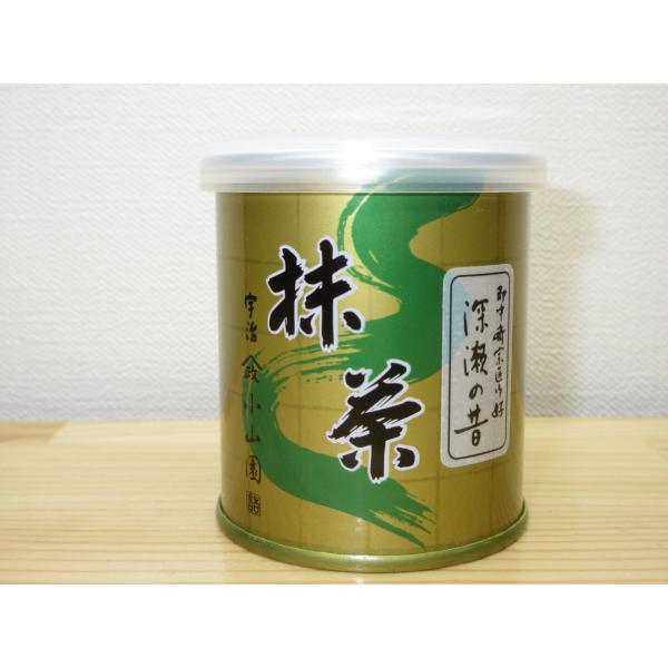 【錦昇園】抹茶 深瀬の昔 濃茶 ３０ｇ 表千家不審庵・即中斎宗匠御好 山政小山園詰