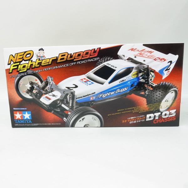 【未組立】タミヤ 1/10 電動RC ネオ マイティフロッグ（DT-03) 組立キット ※内袋未開封