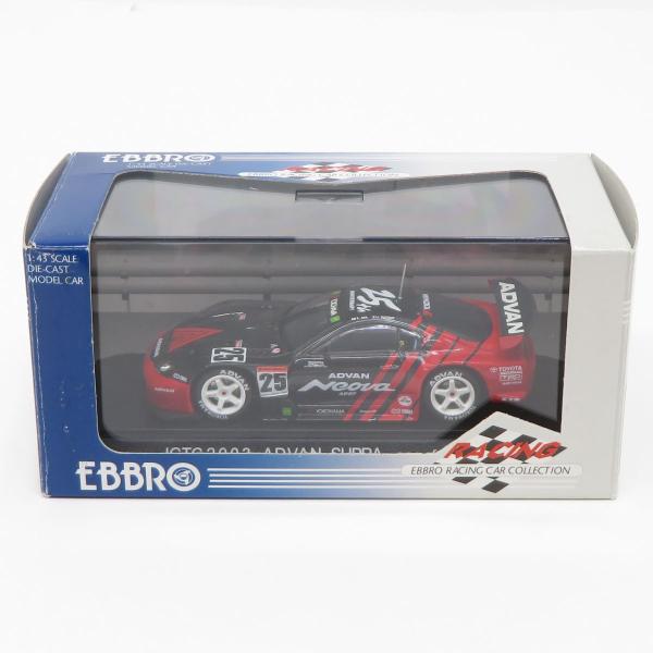 エブロ 1/43 レーシングカーコレクション JGTC 2003 ADVAN SUPRA ミニカー ...