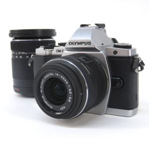 オリンパス OLYMPUS OM-D E-M5 ダブルズームキット（シルバー） ミラー