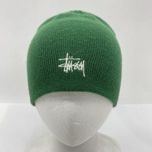 Stussy ステューシー Skull cap スカルキャップ ビーニー ニット帽 フリーサイズ※中古