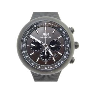 JPN ジェイピーエヌ 130R Skeleton Black Dial JPNW-001SB ソーラー 腕時計 ※中古｜kinoko-dou