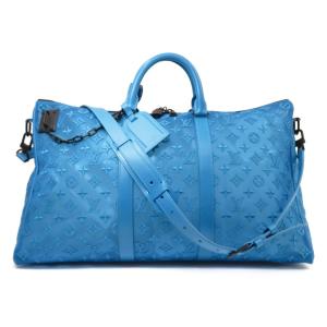 LOUIS VUITTON ルイヴィトン キーポル トリアングル50 M45048 モノグラム・メッシュ ボストンバッグ ショルダーバッグ