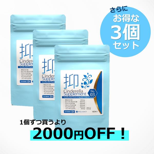 ３個セットで2000円お得 食べ過ぎケア サプリ 食欲ケア ダイエットサプリ 茶花・白インゲン豆・サ...