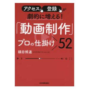 アクセス、登録が劇的に増える！「動画制作」プロの仕掛け５２