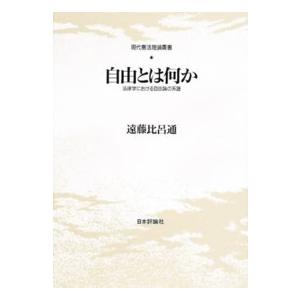 現代憲法理論叢書  自由とは何か―法律学における自由論の系譜