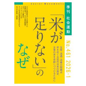社会運動〈Ｎｏ．４６１〉「米が足りない」のなぜ