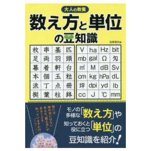 大人の教養　数え方と単位の豆知識