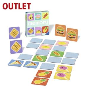 アウトレット品 知育ゲーム Ravensburger ラベンスバーガー たべものメモリー 絵合わせ 神経衰弱 3歳 おうち時間  子供 入園 入学｜kinoomocha