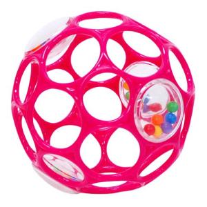 オーボール Oball kidsii  オーボールラトル ピンク 0歳 おもちゃ 知育玩具 入園 入学