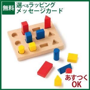 知育玩具 3歳 BorneLund（ボーネルンド ）Toys for Life かたち合わせブロック TF0104 正規品 立体 積み木 ブロック 型はめパズル モンテッソーリ 学習｜kinoomocha