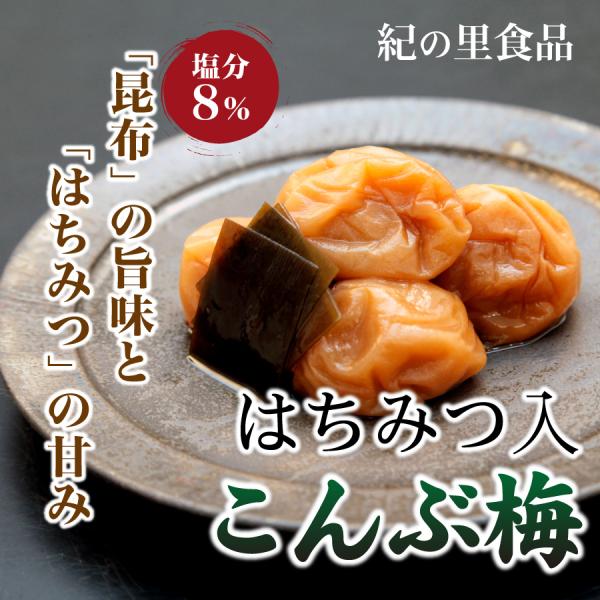 梅干し こんぶ梅 1kg 紀の里食品 南高梅 うめ 昆布 はちみつ入 まろやか ギフト 産地直送 和...