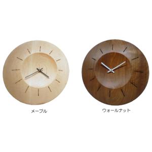 壁掛け時計　ルナ丸型｜kinositakagu
