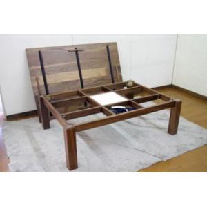 こたつ 家具調こたつ コタツ 無垢角型 テーブ...の詳細画像5
