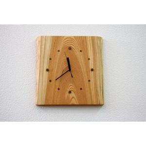 時計 木の時計 木製時計 電波時計 壁掛け時計 オーロラ ケヤキ 天然木 無垢 リビング ダイニング 寝室 玄関 インテリア 贈り物 贈答 ギフト