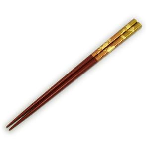 金箔夫婦箸「半塗／二膳(桐箱入)」 : 金箔屋本舗Gold-shop - 通販