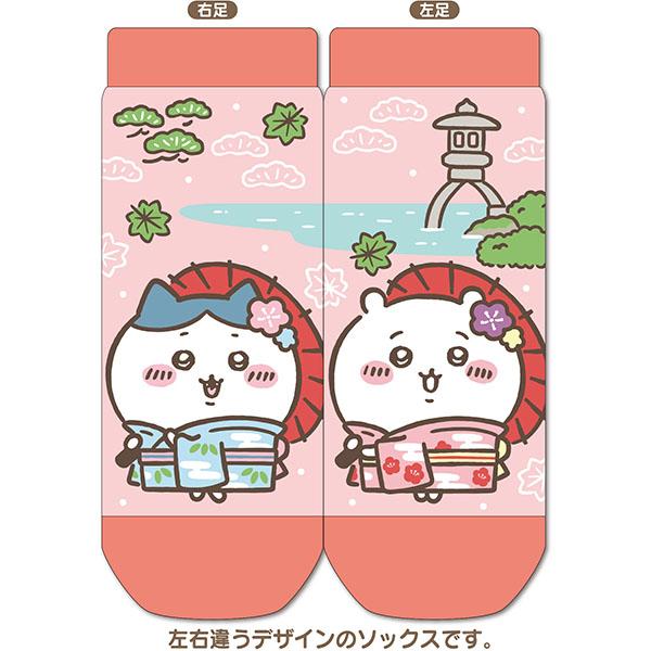 【海外販売NG】ご当地ちいかわ 石川限定(兼六園)「キャラットソックス」