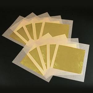 純金箔断切(たちきり)「純金24K／109mm角／50枚」 : 金箔屋本舗Gold