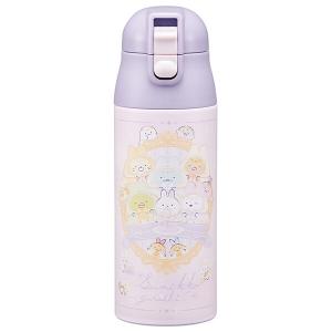 San-X すみっコぐらし「うさぎのふしぎなおまじない／ロック付ワンプッシュステンレスマグボトル」