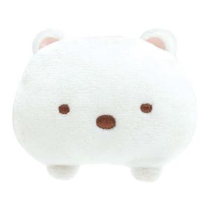 San-X すみっコぐらし「すみっコ大好き／ぬいぐるみバッジ(しろくま)(AB17301)」