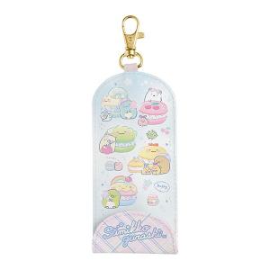San-X すみっコぐらし「ハッピースクール／リール付キーケース(スイーツ)(CK68502)」