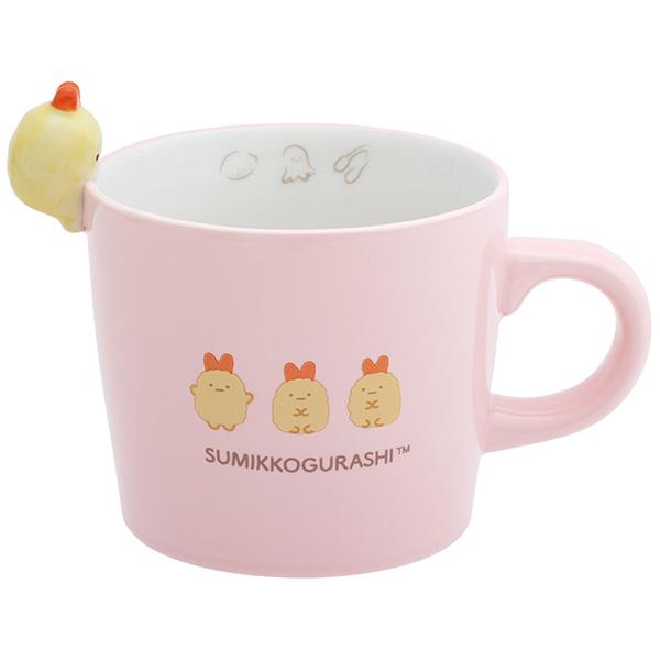 San-X すみっコぐらし「キッチン雑貨／マスコット付マグカップ(えびふらいのしっぽ)(TK2380...