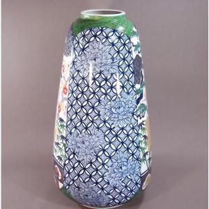 有田焼 金彩青海波松竹梅鶴絵特大花瓶|陶芸作家...の詳細画像2