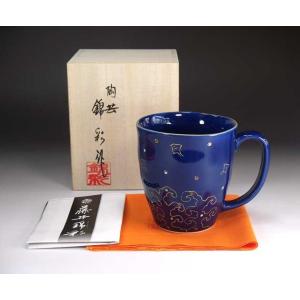 京焼 清水焼 鳥獣戯画蓋付きマグカップ a柄赤絵 : 松韻堂 Yahoo!店