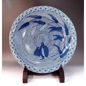 有田焼 古伊万里様式牡丹唐草割花篭絵飾り沈香壺｜陶芸作家 藤井錦彩