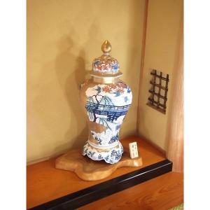 有田焼 染錦金彩江戸文様飾り沈香壺|陶芸作家 ...の詳細画像3