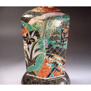 金欄手様式花文様飾り六角壺|有田焼 陶芸作家 ...の詳細画像2