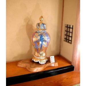 有田焼 染錦黄金藤絵飾り沈香壺|陶芸作家 藤井...の詳細画像3
